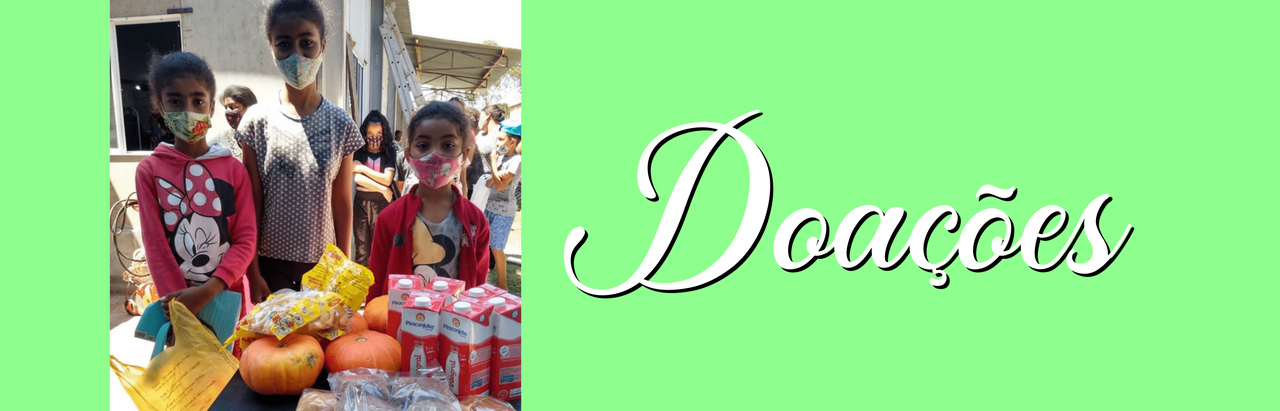 capa do site - Doações